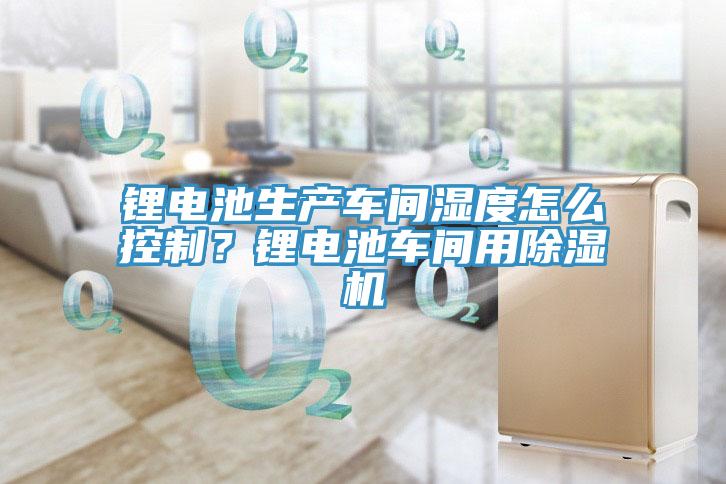 鋰電池生產車間濕度怎麽控製？鋰電池車間用黄瓜视频在线播放