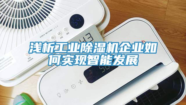 淺析工業黄瓜视频在线播放企業如何實現智能發展